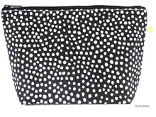 White and Black Travel Pouch