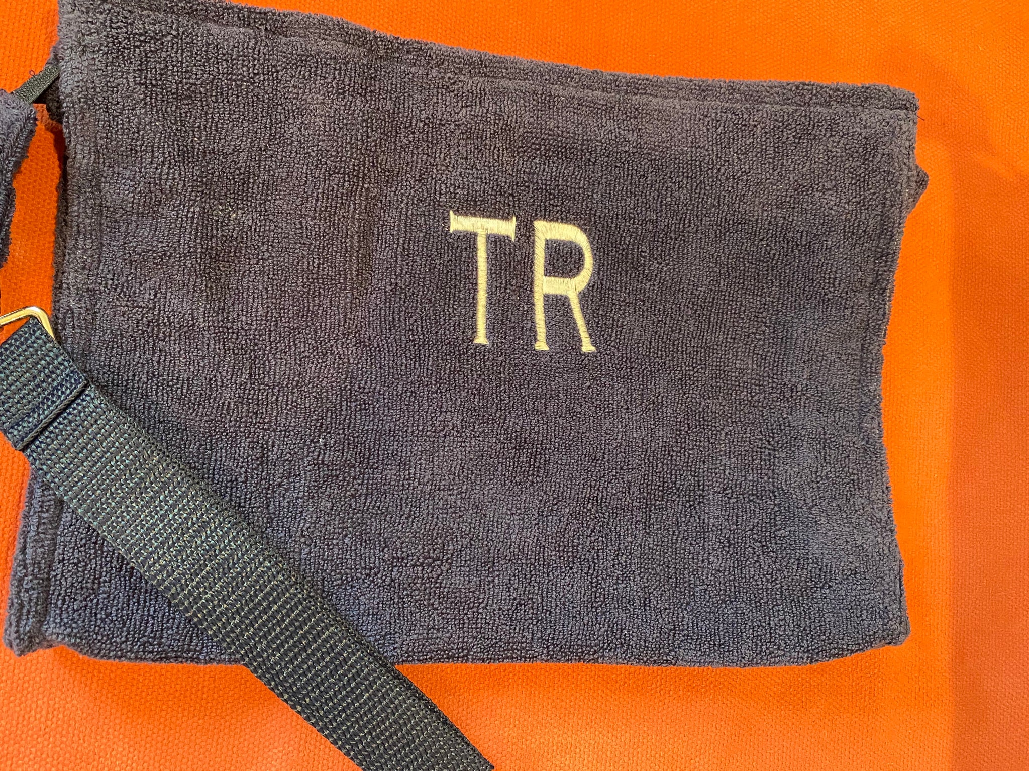 TERRY COSMETIC BAG – The Monogram Shop