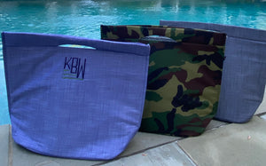 Large Camo Insulated Party Tote